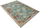 Handmade Afghan Maimana Kilim | 293 x 205 cm | 9'7" x 6'9" - Najaf Rugs & Textile