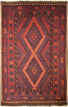 Handmade Afghan Maimana Kilim | 295 x 205 cm | 9'6" x 6'7" - Najaf Rugs & Textile