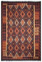 Handmade Afghan Maimana Kilim | 295 x 216 cm | 9'6" x 7' - Najaf Rugs & Textile