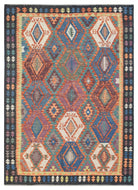 Handmade Afghan Maimana Kilim | 296 x 199 cm | 9'9" x 6'9" - Najaf Rugs & Textile