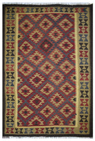 Handmade Afghan Maimana Kilim | 296 x 210 cm | 9'7" x 6'8" - Najaf Rugs & Textile