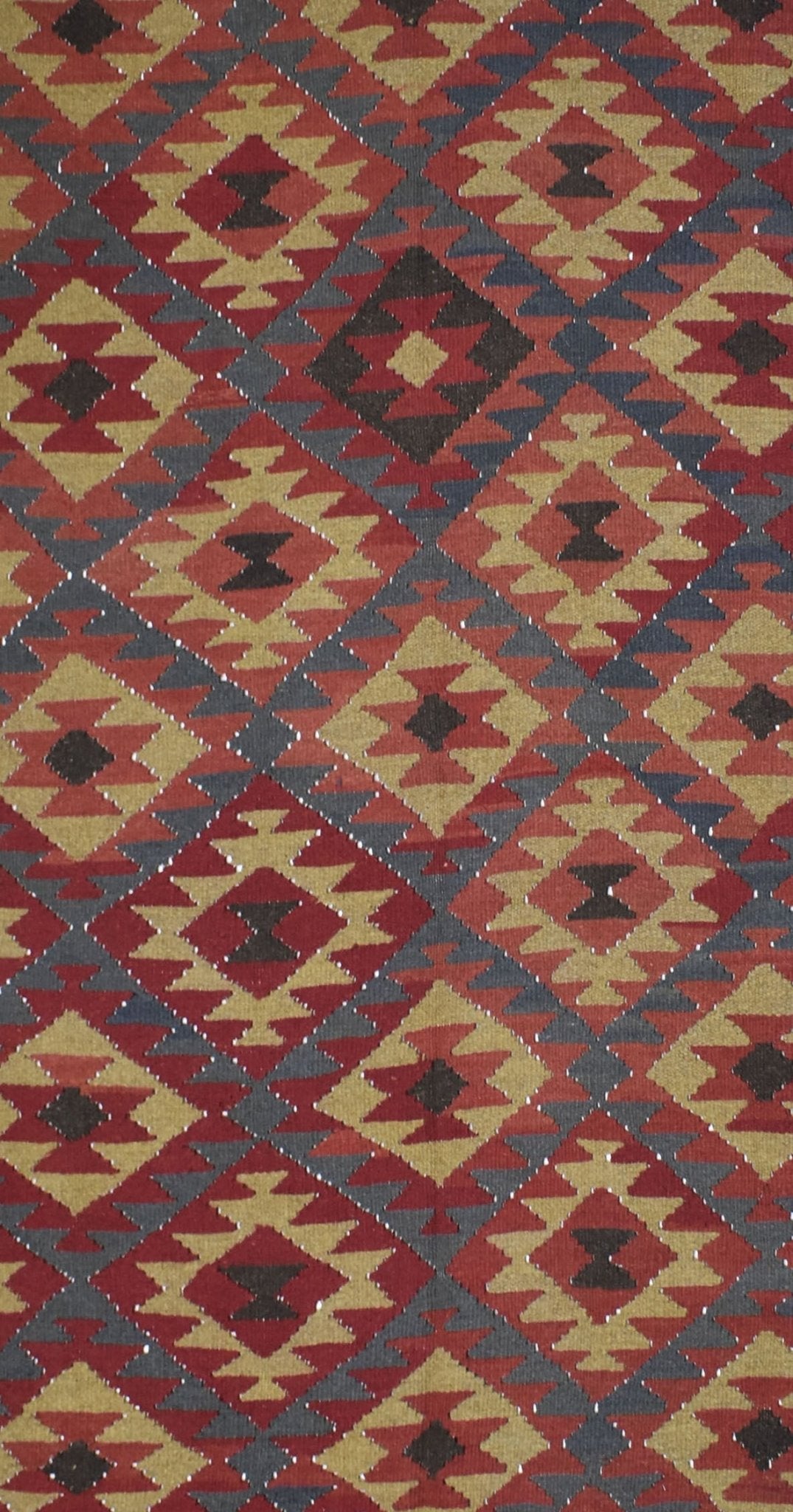 Handmade Afghan Maimana Kilim | 296 x 210 cm | 9'7" x 6'8" - Najaf Rugs & Textile