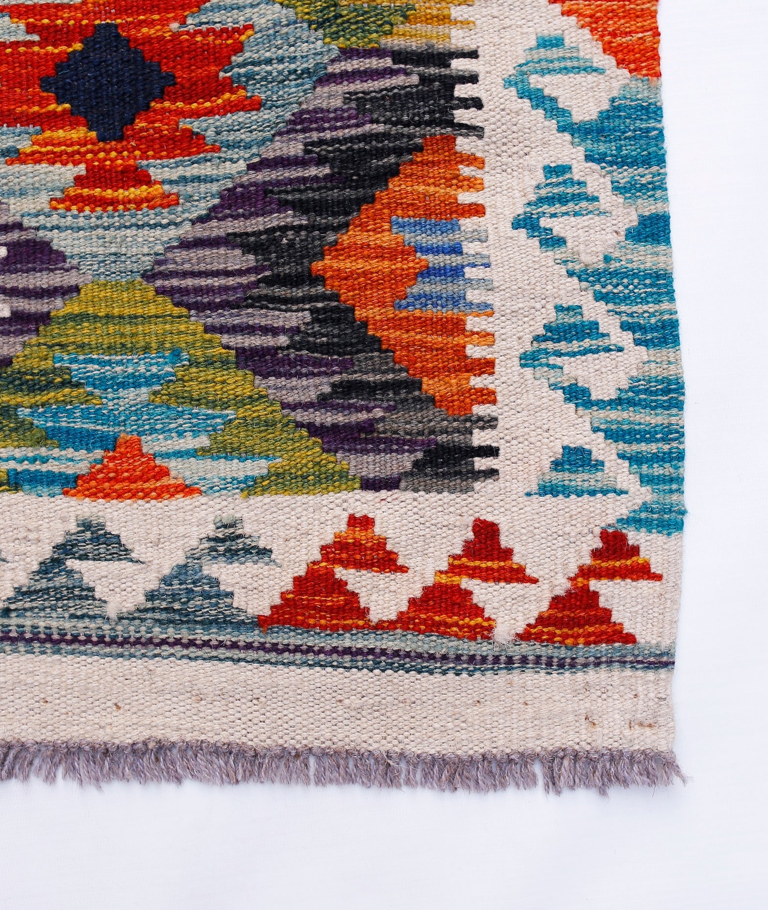 Handmade Afghan Maimana Kilim | 300 x 200 cm | 9'11" x 6'7" - Najaf Rugs & Textile