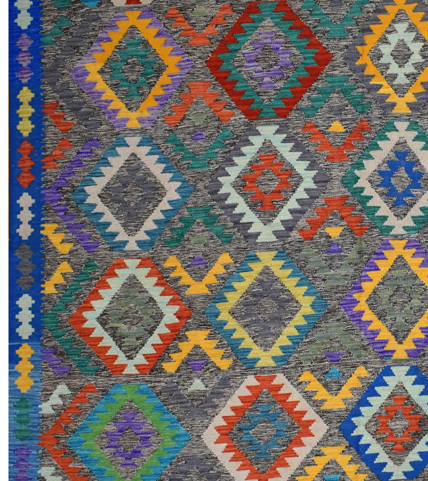 Handmade Afghan Maimana Kilim | 339 x 249 cm | 11'1" x 8'1" - Najaf Rugs & Textile