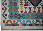 Handmade Afghan Maimana Kilim | 363 x 272 cm | 11'11" x 8'11" - Najaf Rugs & Textile