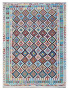 Handmade Afghan Maimana Kilim | 363 x 272 cm | 11'11" x 8'11" - Najaf Rugs & Textile