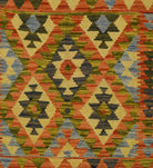 Handmade Afghan Maimana Kilim | 93 x 86 cm | 3' x 2'8" - Najaf Rugs & Textile