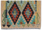 Handmade Afghan Maimana Kilim Hallway Runner | 290 x 83 cm | 9'6" x 2'9" - Najaf Rugs & Textile