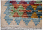 Handmade Afghan Maimana Kilim Hallway Runner | 294 x 77 cm | 9'8" x 2'6" - Najaf Rugs & Textile