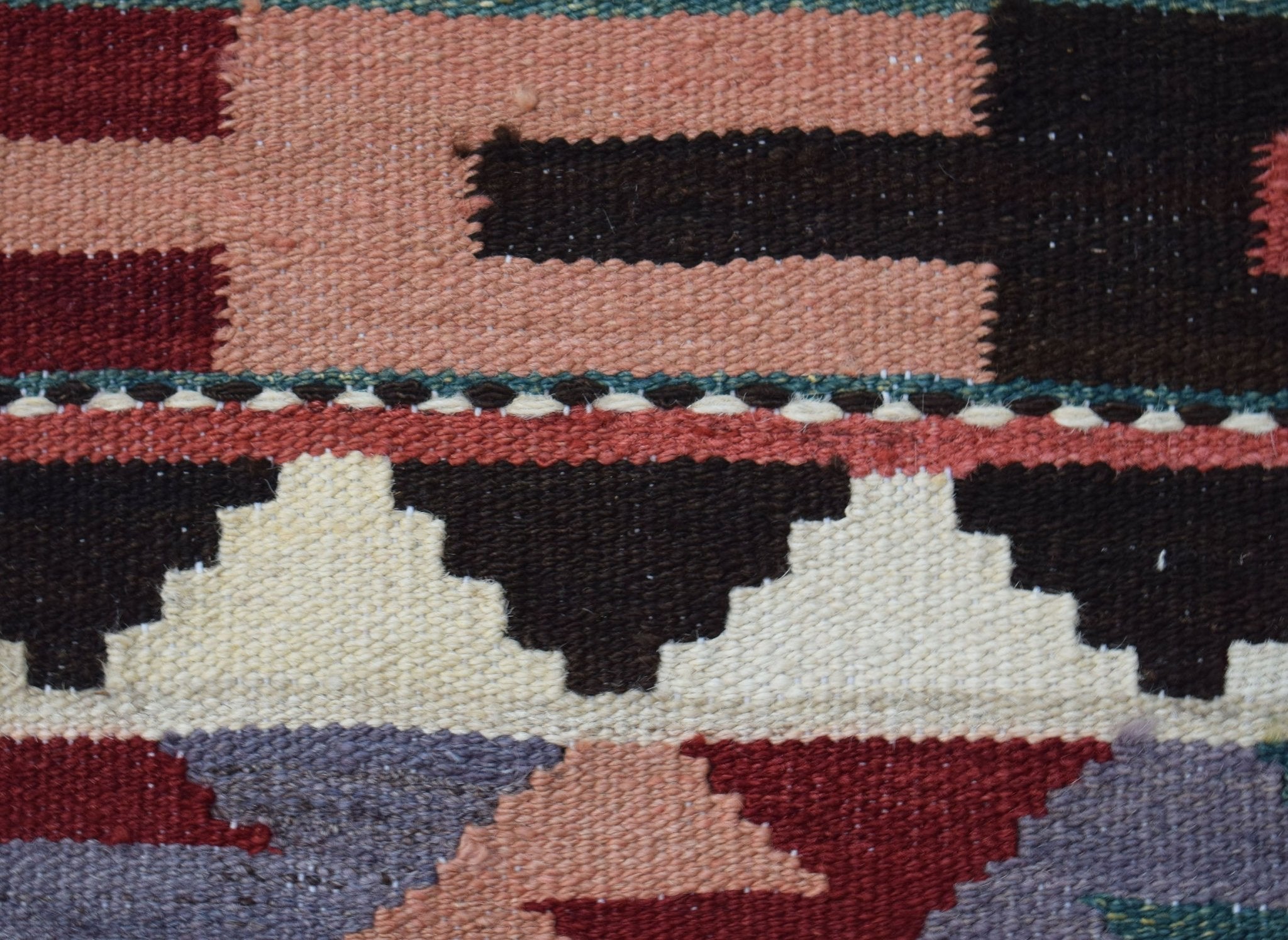 Handmade Afghan Maimana Kilim Hallway Runner | 294 x 86 cm | 9'8" x 2'10" - Najaf Rugs & Textile