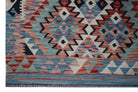 Handmade Afghan Maimana Kilim Hallway Runner | 390 x 83 cm | 12'10" x 2'9" - Najaf Rugs & Textile