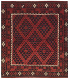 Handmade Afghan Maimana Killim | 284 x 276 cm | 9'4" x 8'11" - Najaf Rugs & Textile