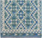 Handmade Afghan Maimana Killim Hallway Runner | 184 x 83 cm | 6'1" x 2'9" - Najaf Rugs & Textile