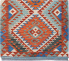 Handmade Afghan Maimana Killim Hallway Runner | 295 x 80 cm | 9'9" x 2'8" - Najaf Rugs & Textile