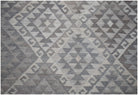 Handmade Afghan Natural Undyed Maiamana Kilim | 205 x 152 cm | 6'9" x 5' - Najaf Rugs & Textile