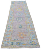 Handmade Afghan Oushak Hallway Runner | 300 x 92 cm | 9'10" x 3'1" - Najaf Rugs & Textile