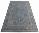 Handmade Afghan Oushak Rug | 353 x 285 cm | 11'5" x 6'3" - Najaf Rugs & Textile