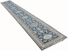 Handmade Afghan Super Kazakh Hallway Runner | 528 x 74 cm | 17'4" x 2'5" - Najaf Rugs & Textile