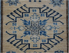 Handmade Afghan Super Kazakh Hallway Runner | 581 x 82 cm | 19'1" x 2'8" - Najaf Rugs & Textile