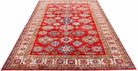 Handmade Afghan Super Kazakh Rug | 285 x 210 cm | 9'4" x 6'11" - Najaf Rugs & Textile