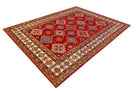 Handmade Afghan Super Kazakh Rug | 316 x 246 cm | 10'5" x 8'1" - Najaf Rugs & Textile