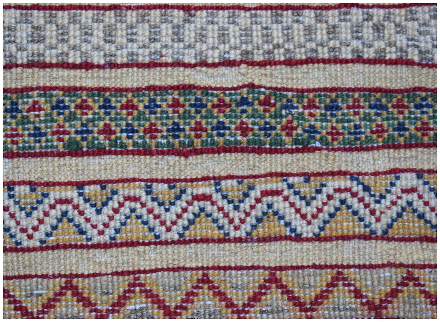 Handmade Afghan Tribal Barjasta Hallway Runner | 292 x 79 cm | 9'7" x 2'7" - Najaf Rugs & Textile