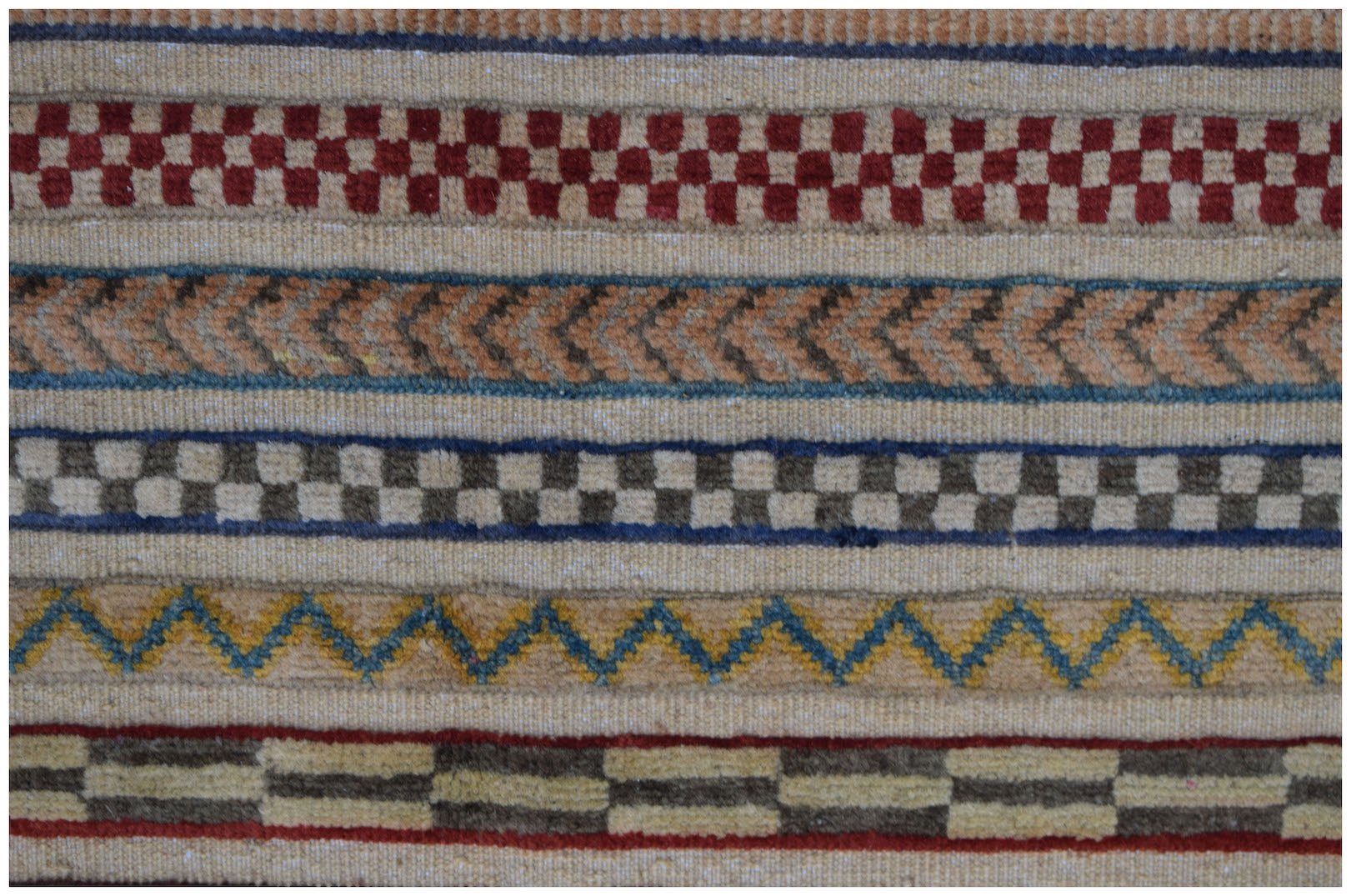 Handmade Afghan Tribal Barjasta Hallway Runner | 292 x 80 cm | 9'7" x 2'8" - Najaf Rugs & Textile