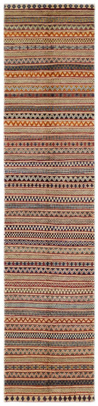 Handmade Afghan Tribal Barjasta Hallway Runner | 297 x 80 cm | 9'8" x 2'8" - Najaf Rugs & Textile