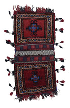 Handmade Afghan Tribal Saddle Bag | 96 x 47 cm - Najaf Rugs & Textile