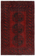 Handmade Afghan Turkmen Rug | 177 x 108 cm | 5'10" x 3'6" - Najaf Rugs & Textile