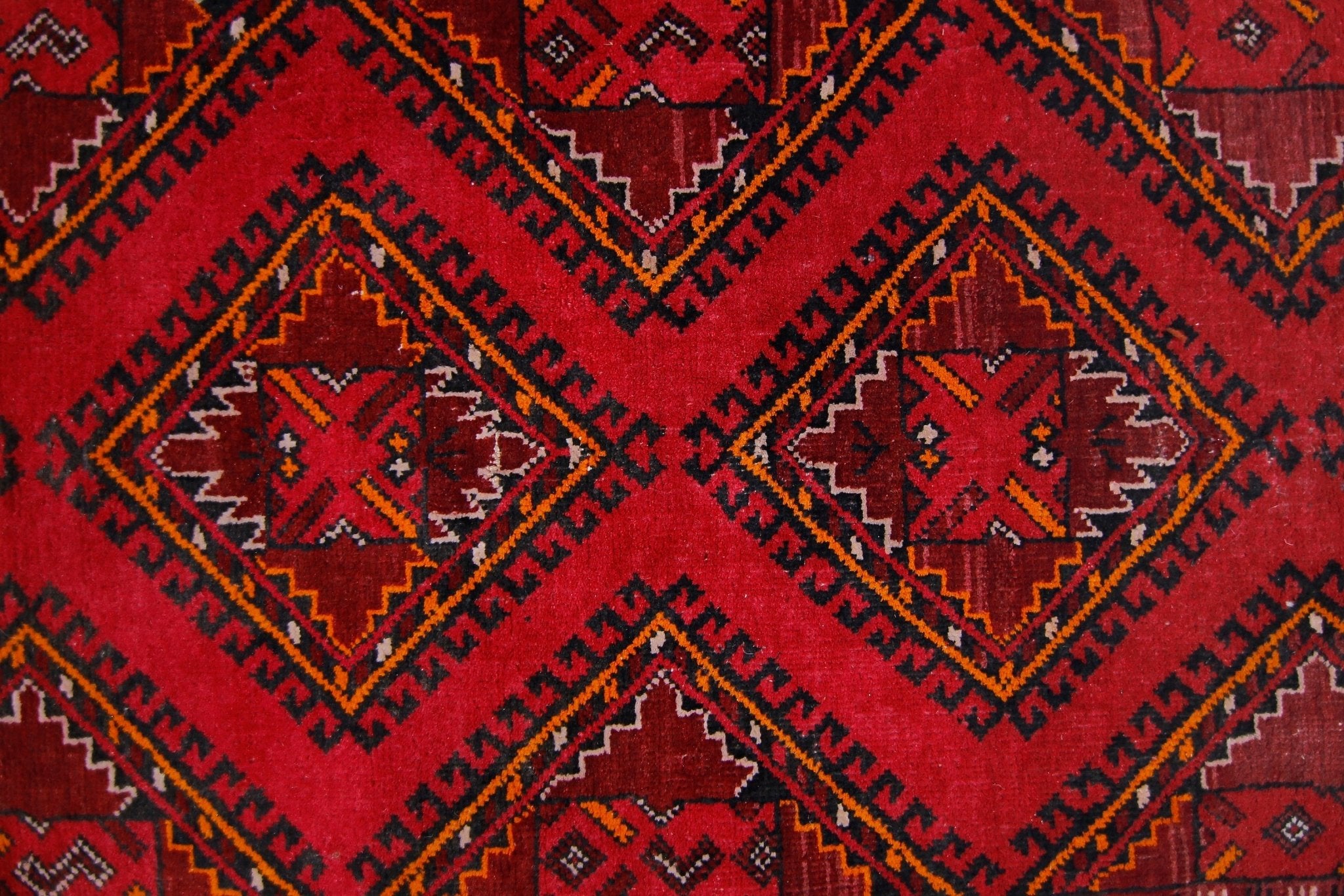 Handmade Afghan Turkmen Rug | 180 x 107 cm | 5'11" x 3'6" - Najaf Rugs & Textile