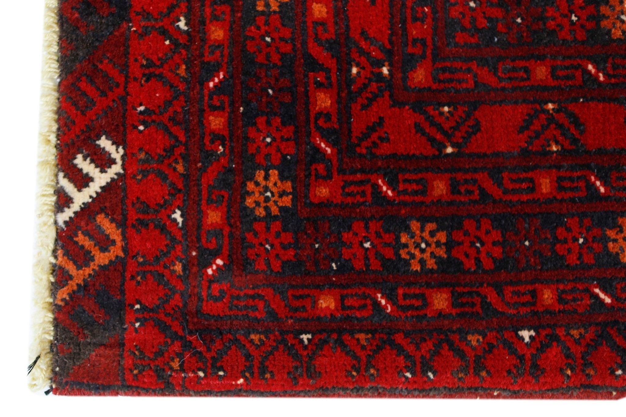 Handmade Afghan Turkmen Rug | 190 x 107 cm | 6'3" x 3'6" - Najaf Rugs & Textile