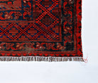 Handmade Antique Afghan Elephant's Foot Rug | 417 x 286 cm | 13'8" x 9'6" - Najaf Rugs & Textile