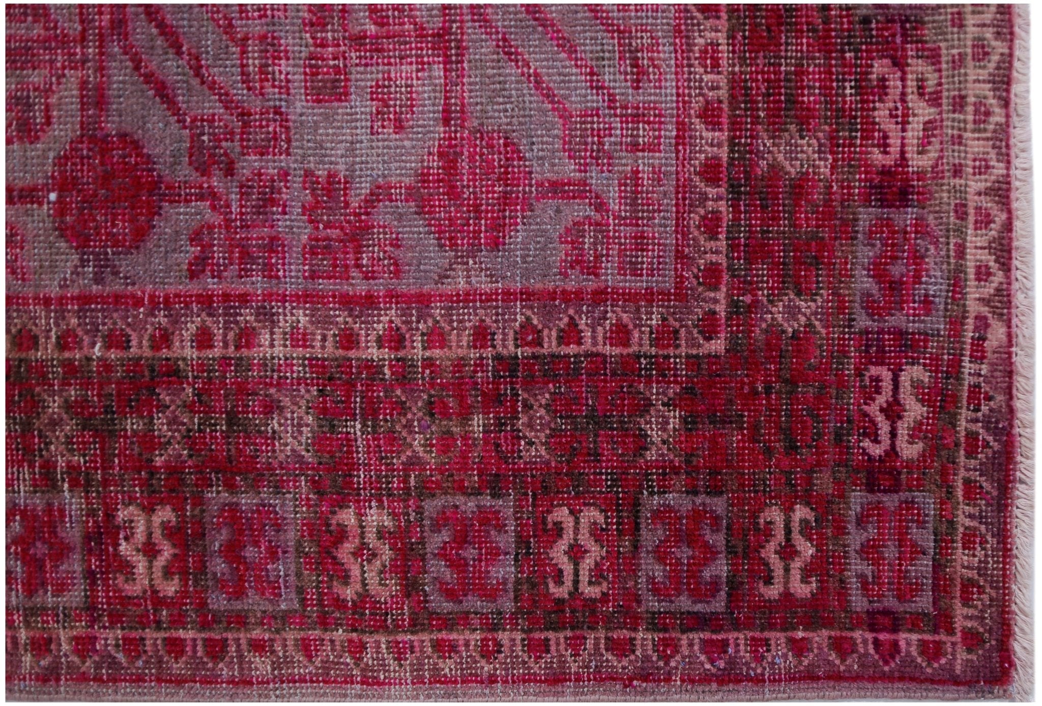 Handmade Antique Khotan Rug | 343 x 195 cm | 11'3" x 6'5" - Najaf Rugs & Textile