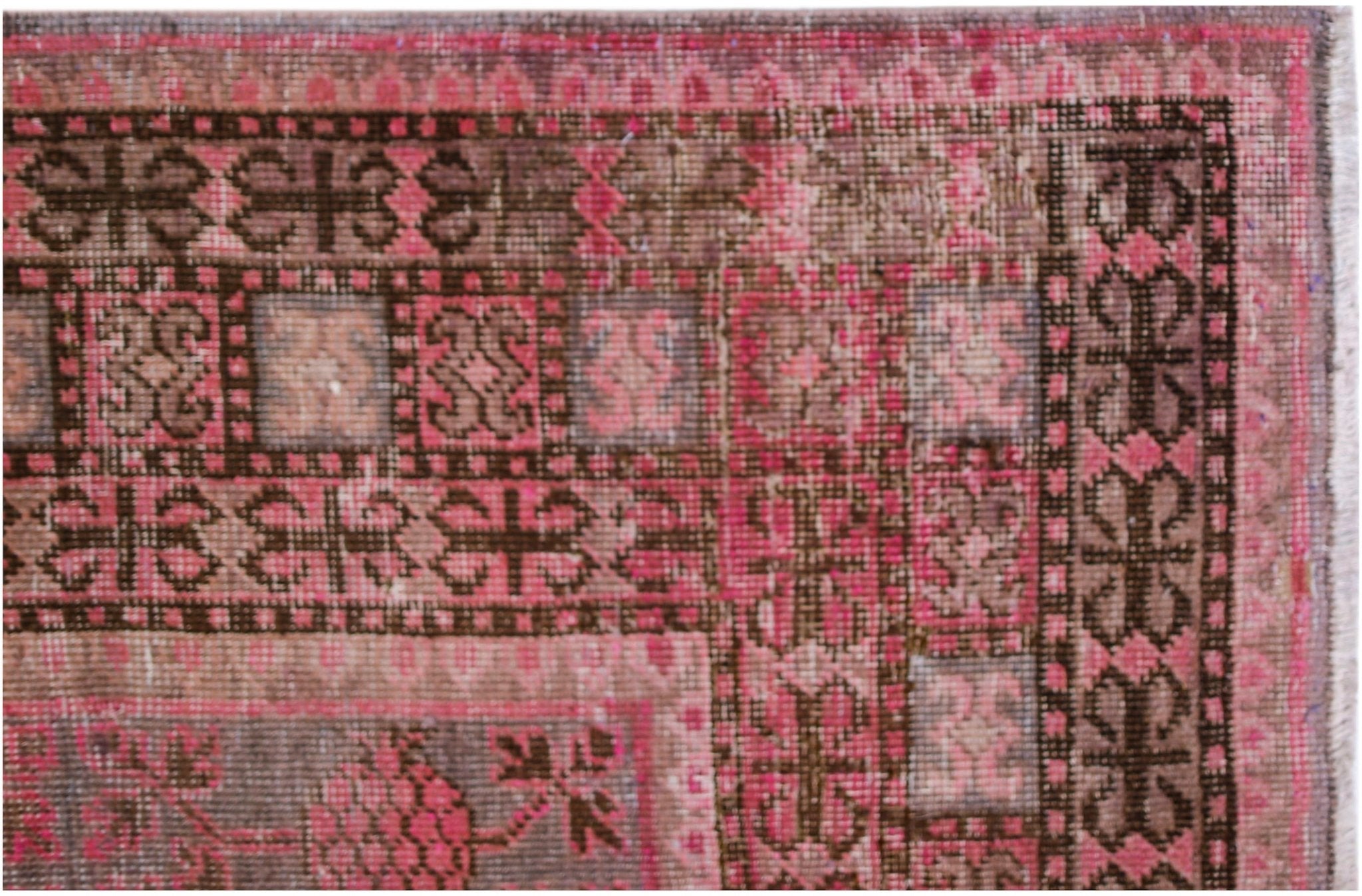 Handmade Antique Khotan Rug | 376 x 195 cm | 12'4" x 6'5" - Najaf Rugs & Textile