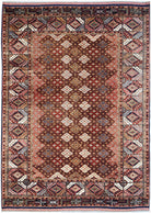 Handmade Fine Silk Afghan Bashiri Rug | 298 x 214 cm | 9'9" x 7' - Najaf Rugs & Textile