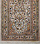 Handmade Kashmiri Silk Hallway Runner | 324 x 80 cm | 10'6" x 2'6" - Najaf Rugs & Textile