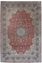 Handmade Kashmiri Silk Rug | 326 x 215 cm | 10'7" x 7' - Najaf Rugs & Textile