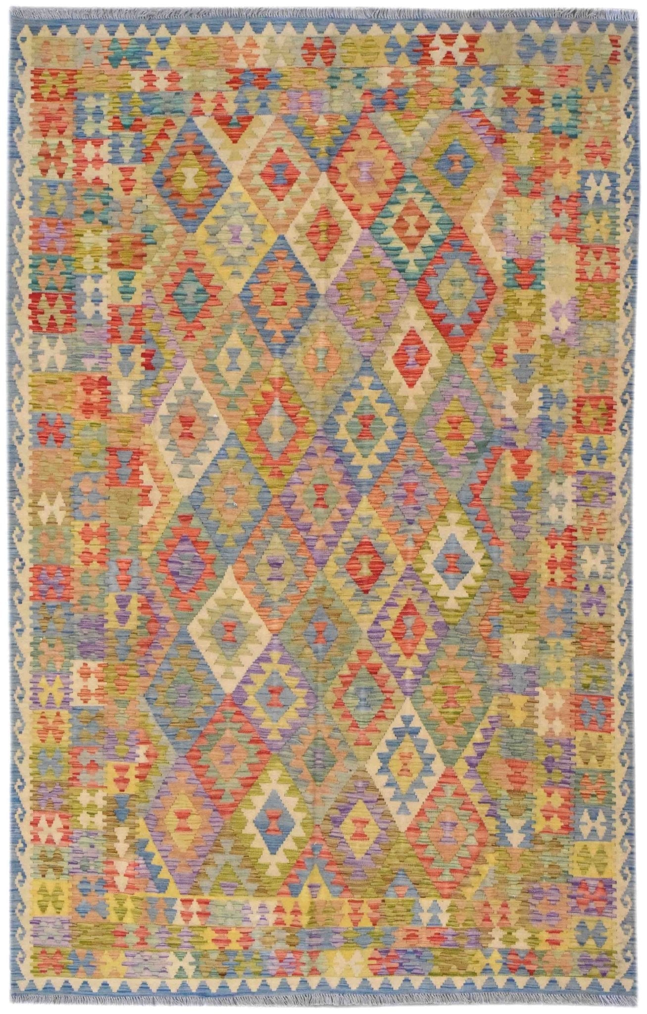 Handmade Maimana Kilim | 305 x 198 cm - Najaf Rugs & Textile