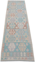 Handmade Maimana Kilim Hallway Runner | 292 x 82 cm | 9'7" x 2'8" - Najaf Rugs & Textile