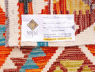 Handmade Maimana Killim Hallway Runner | 189 x 66 cm | 6'3" x 2'2" - Najaf Rugs & Textile