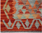 Handmade Maimana Killim Hallway Runner | 242 x 86 cm | 8' x 2'10" - Najaf Rugs & Textile