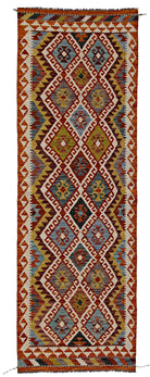 Handmade Maimana Killim Hallway Runner | 243 x 84 cm | 8' x 2'9" - Najaf Rugs & Textile