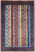 Handmade Mini Afghan Chobi Rug | 100 x 52 cm | 3'3" x 1'9" - Najaf Rugs & Textile