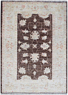 Handmade Mini Afghan Chobi Rug | 85 x 66 cm | 2'10" x 2'2" - Najaf Rugs & Textile