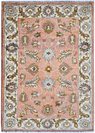 Handmade Mini Afghan Chobi Rug | 87 x 63 cm | 3'2" x 2'1" - Najaf Rugs & Textile