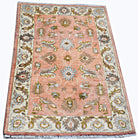 Handmade Mini Afghan Chobi Rug | 87 x 63 cm | 3'2" x 2'1" - Najaf Rugs & Textile