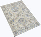 Handmade Mini Afghan Chobi Rug | 87 x 66 cm | 3'3" x 2'3" - Najaf Rugs & Textile