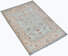 Handmade Mini Afghan Chobi Rug | 88 x 61 cm | 2'10" x 2' - Najaf Rugs & Textile