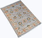 Handmade Mini Afghan Chobi Rug | 88 x 61 cm | 2'10" x 2' - Najaf Rugs & Textile